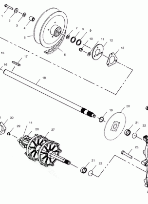 DRIVE TRAIN - S03ND7DS (4977987798B09)