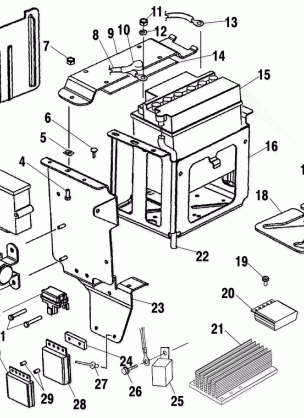 BATTERY BOX - S03ND7DS (4977717771C04)