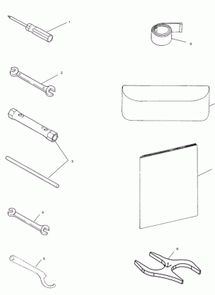 TOOL KIT - S03ND7DS (4977717771D05)