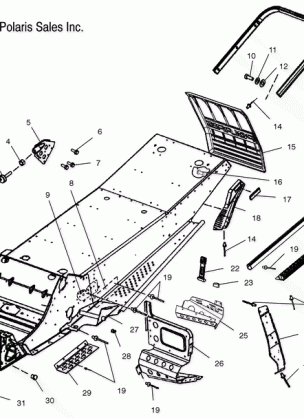 CHASSIS - S03NP7CS / 7CSA / 7CSB / 8CS / 8CSA / 8CSB-S03NA7CS / 8CS-S03NF7CS / 8CS-S03NE7CS / 8CS (4977847784A03)