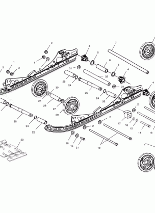 REAR SUSPENSION (M-10) - S03NF7CS / 8CS-S03NE7CS / 8CS (4977847784B12)