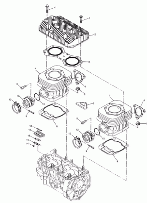 CYLINDER - S03NB5BS / A-S03NA5BS-S03NF5BS-S03NE5BS (4977807780D02)