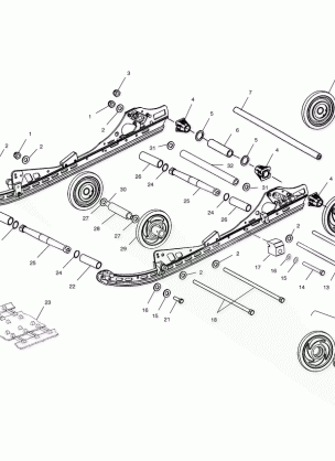 REAR SUSPENSION (M-10) - S03NF5CS / 6ES-S03NE5CS / 6ES (4977827782B12)