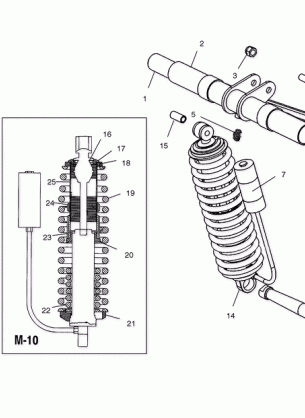 REAR TORQUE ARM (M-10) - S03NF7CS / 8CS-S03NE7CS / 8CS (4977847784B14)