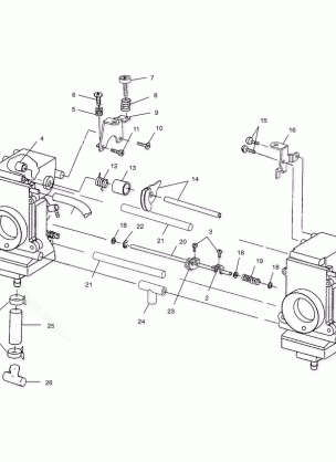 CARBURETOR (800) - S03NP8CS / 8CSA / 8CSB-S03NA8CS-S03NF8CS-S03NE8CS (4977847784E04)