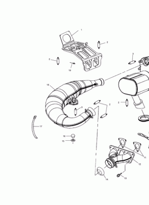 EXHAUST SYSTEM - S03NM8CS (4977657765C02)