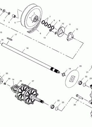 DRIVE TRAIN - S03NP5AS (4978097809C03)