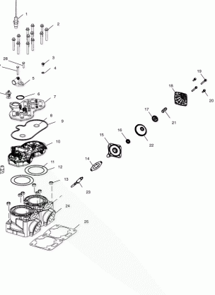 CYLINDER (600) - S03NP6ES / 6ESA / 6ESB-S03NA6ES-S03NF6ES-S03NE6ES (4977827782E01)