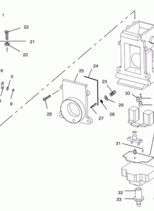 CARBURETOR (800) - S03NP8CS / 8CSA / 8CSB-S03NA8CS-S03NF8CS-S03NE8CS (4977847784E03)