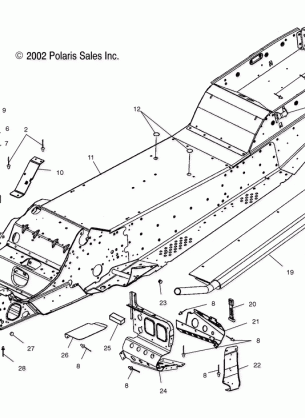 CHASSIS - S03NT7DS (4978137813A03)