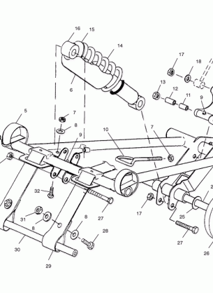 FRONT TORQUE ARM - S03SB8AS (4978257825B12)