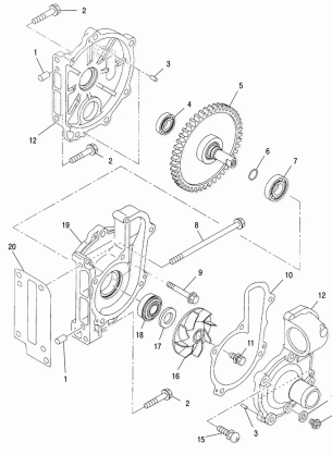 WATER PUMP - S03SB8AS (4978257825C13)