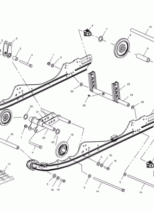 REAR SUSPENSION (EDGE) - S03NP7CS / 7CSA / 7CSB / 8CS / 8CSA / 8CSB-S03NA7CS / 8CS (4977847784B08)