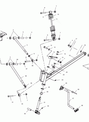 FRONT SUSPENSION - S03NP7CS / 7CSA / 7CSB / 8CS / 8CSA / 8CSB-S03NA7CS / 8CS-S03NF7CS / 8CS-S03NE7CS / 8CS (4977847784A13)