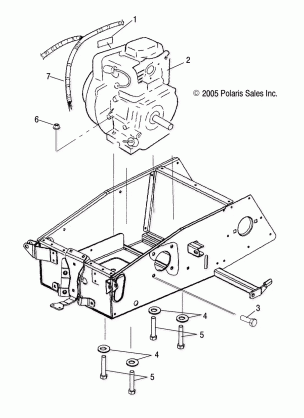 ENGINE MOUNTING - S03WB1AS (4997579757B01)