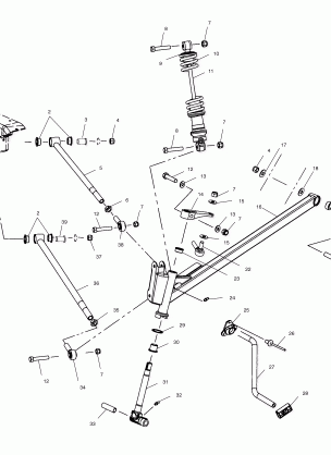 FRONT SUSPENSION - S03NP5CS / 5CSA / 5CSB / 6ES / 6ESA / 6ESB-S03NA5CS / 6ES-S03NF5CS / 6ES-S03NE5CS / 6ES (4977827782A13)