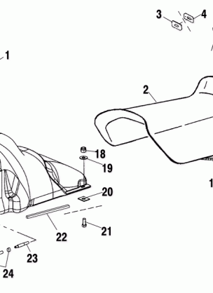 SEAT and GAS TANK - S03NB5BS / A-S03NA5BS-S03NF5BS-S03NE5BS (4977807780A04)