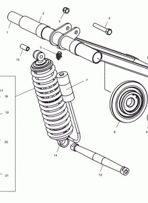 REAR TORQUE ARM (M-10) - S02NE7CS (4973447344C01)