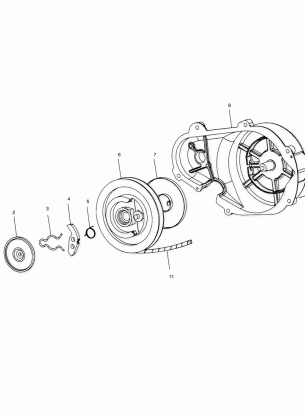 RECOIL STARTER - S02NP7CS / S02NE7CS (4973447344D11)