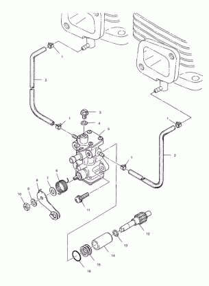 OIL PUMP - S02LT3AS (4968436843C04)