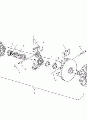 DRIVE CLUTCH - S02LT3AS (4968436843B07)