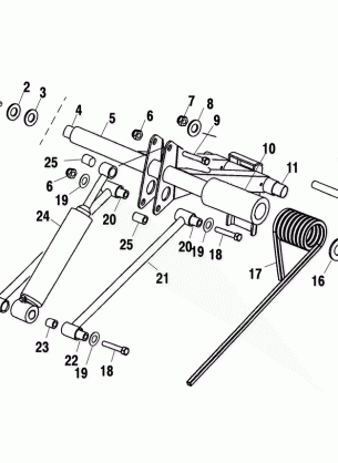 REAR TORQUE ARM - S02NK8CS / CSA (4970597059B11)