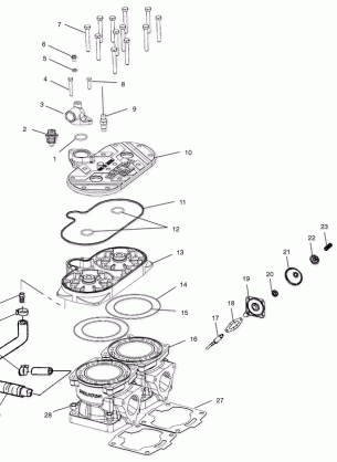 CYLINDER - S02NK8CS / CSA (4970597059C06)