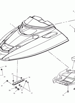 HOOD - S02NK8CS / CSA (4970597059A08)