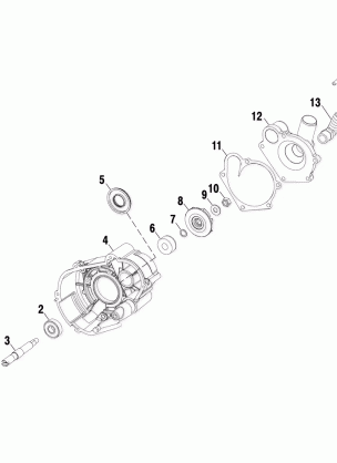 WATER PUMP - S02NK8CS / CSA (4970597059C07)