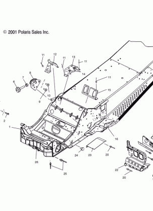 CHASSIS - S02NK8CS / CSA (4970597059A03)