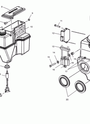 OIL TANK / AIR BOX - S02NL7CS (4970627062C01)