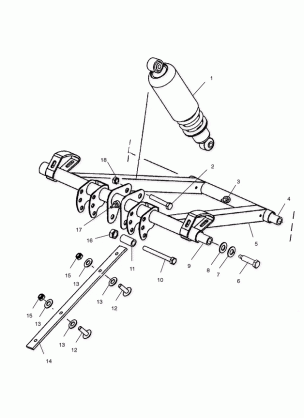 FRONT TORQUE ARM - S02NL7CS (4970627062B09)