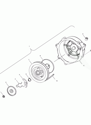 RECOIL STARTER - S02NP5AS (4970677067C11)