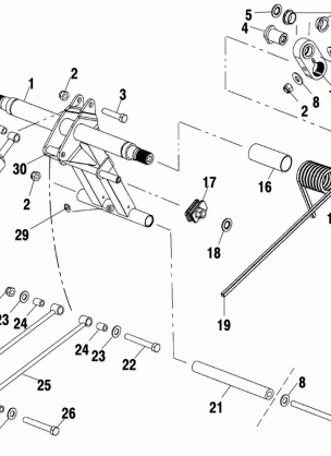 REAR TORQUE ARM (EDGE) - S02NP6ES (4973427342B11)