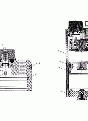 SHOCK COMPRESSION DAMPING RESERVOIR (EDGE) - S02NP6ES (4973427342C06)