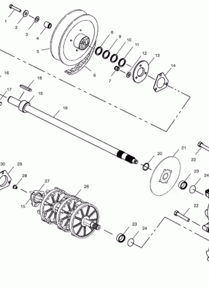 DRIVE TRAIN - S02NE8CS / S02NP8CS / CSA / CSB (4973467346D01)