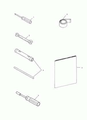 TOOL KIT - S02NB5BS (4968256825C009)