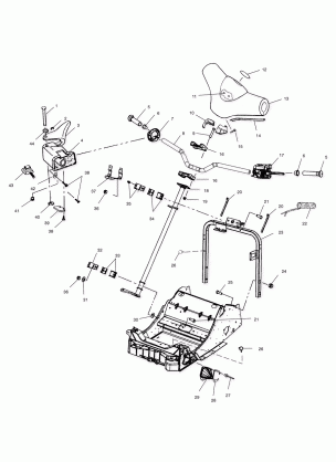 STEERING / HANDLEBAR - S02NT7DS (4970727072B03)