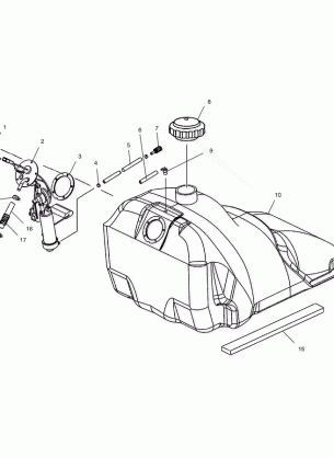 GAS TANK - S02NT7DS (4970727072A05)