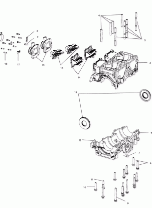 CRANKCASE - S02NX4CS (4977017701C07)