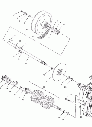 DRIVE TRAIN - S02SU5BS / S02SD5BE  (4968706870B004)