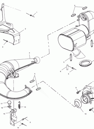 EXHAUST SYSTEM - S02SS5AE (4969426942B14)
