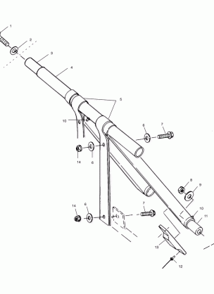 FRONT TORQUE ARM - S02ST4BS (4967516751B013)