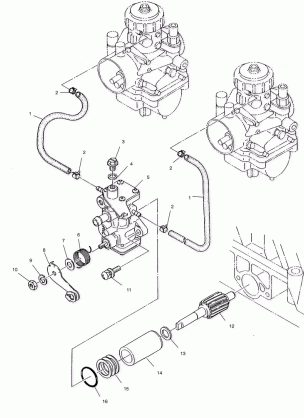 OIL PUMP - S02SU5BS / S02SD5BE (4968706870C007)