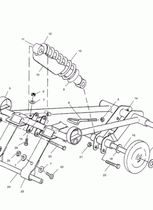 FRONT TORQUE ARM - S02SU5BS / S02SD5BE  (4968706870B007)