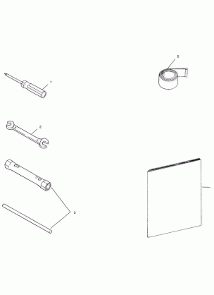 TOOL KIT - S02SU5BS / S02SD5BE (4968706870C009)