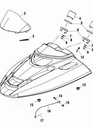 HOOD - S02NP5CS / S02NE5CS (4973407340A08)