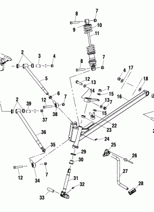 FRONT SUSPENSION - S02NP5CS / S02NE5CS (4973407340A13)