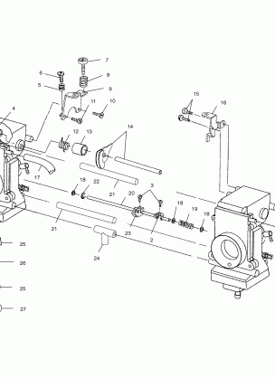 CARBURETOR - S02NP5CS / S02NE5CS (4973407340D08)