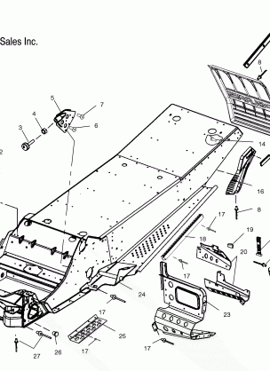 CHASSIS - S02NP6ES / S02NE6ES (4973427342A03)